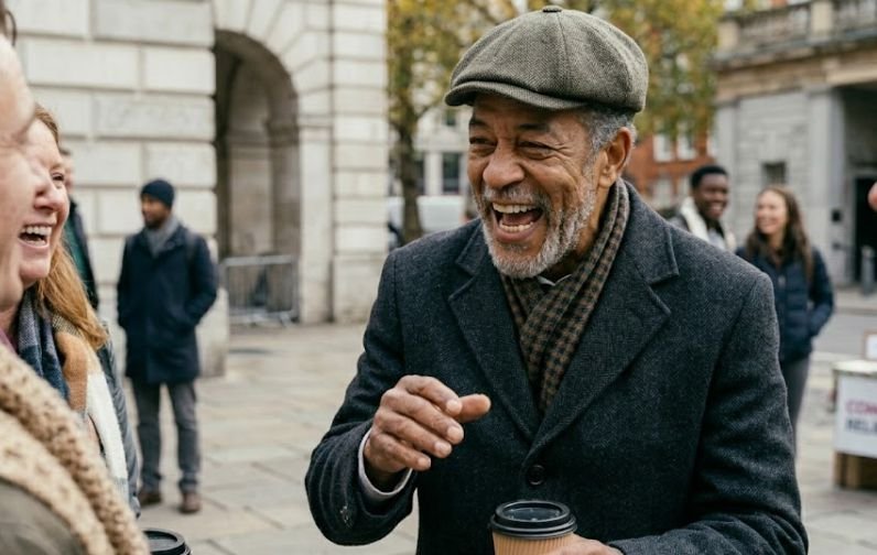 Humor and social ease, the qualities of a gentleman