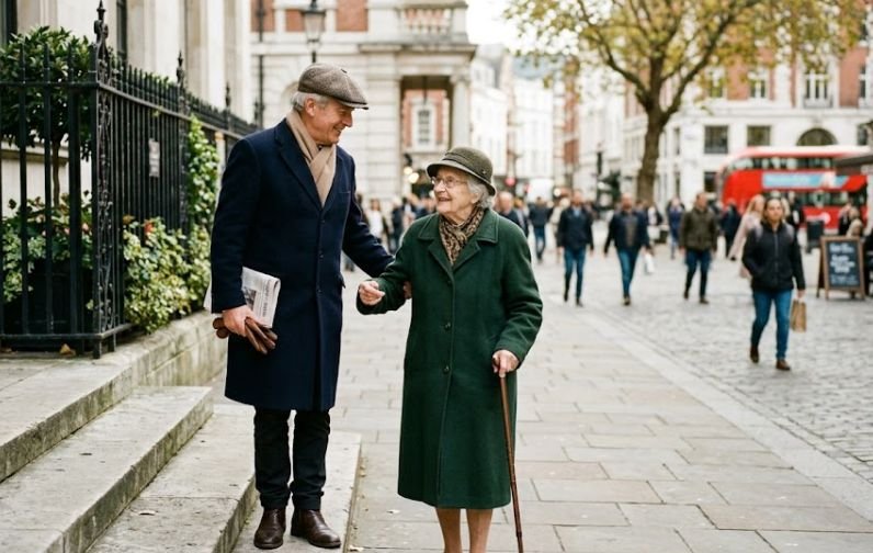 A gentleman displaying Respect and Courtesy