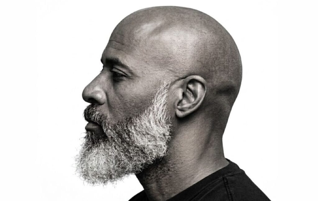 Clean Bald Shave with Beard