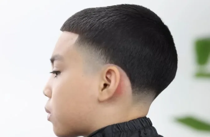Taper haircut for men