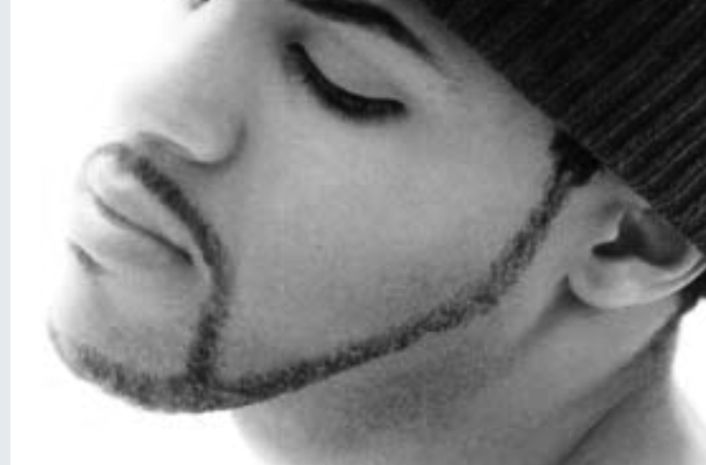 A man with chin strap beard