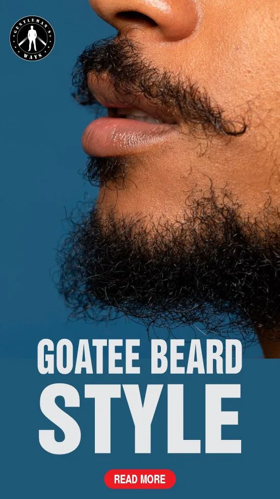 A young man with Goatee beard