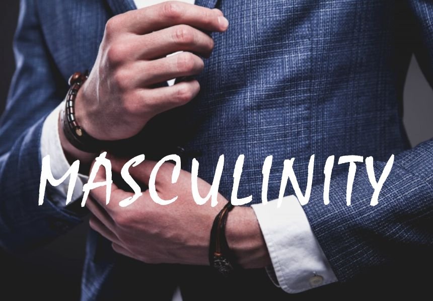 A man in suit representing masculinity