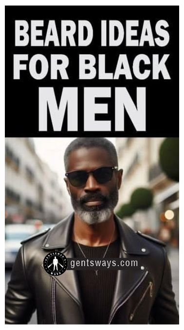 A black man with black men beard