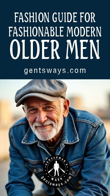 An older man in his 60s in denim jacket and paps's cap