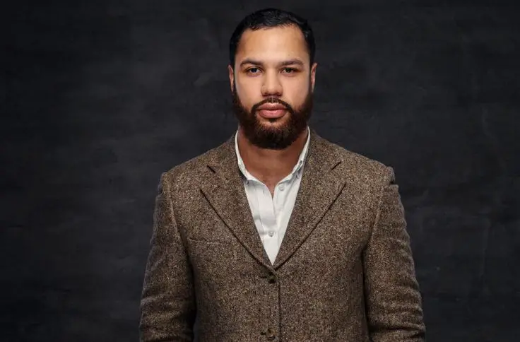A man wearing a blazer casual look