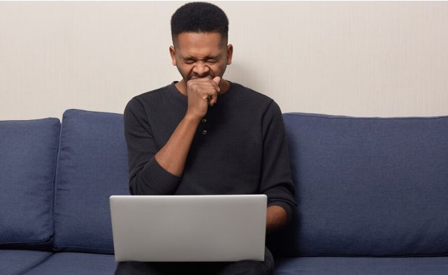A man observing digital detoxes