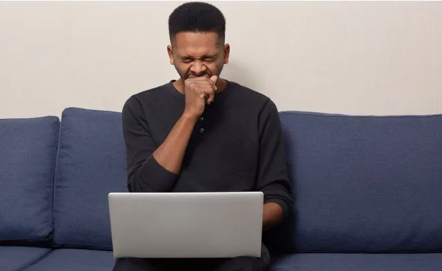 A man observing digital detoxes
