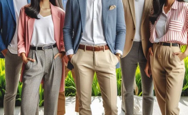 Casual styles with chinos pants