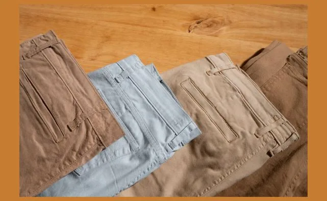 Types of chinos: fits and colors