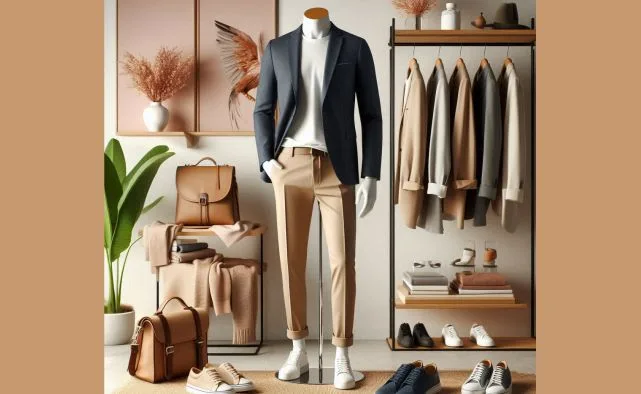 Pairing chinos with blazers