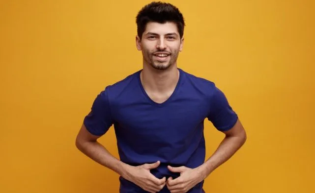 A man prioritizing gut health for longevity