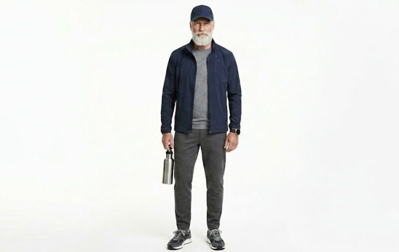 An older man in Casual Comfort and Activewear