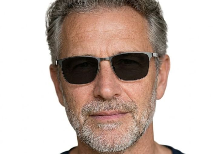 An older man in sunglasses