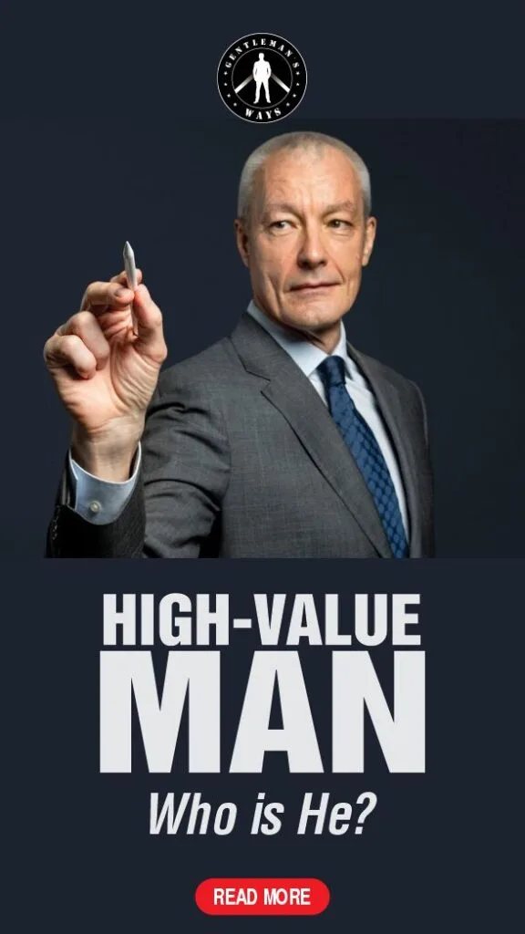 The high-value man at work