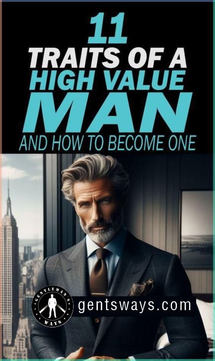 A high value man in suit