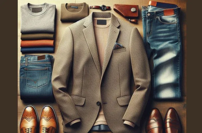 Older men's casual blazer