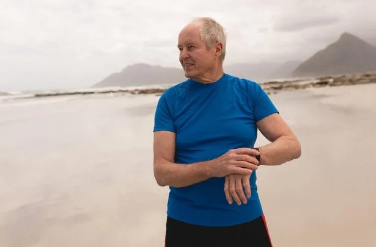A healthy older man