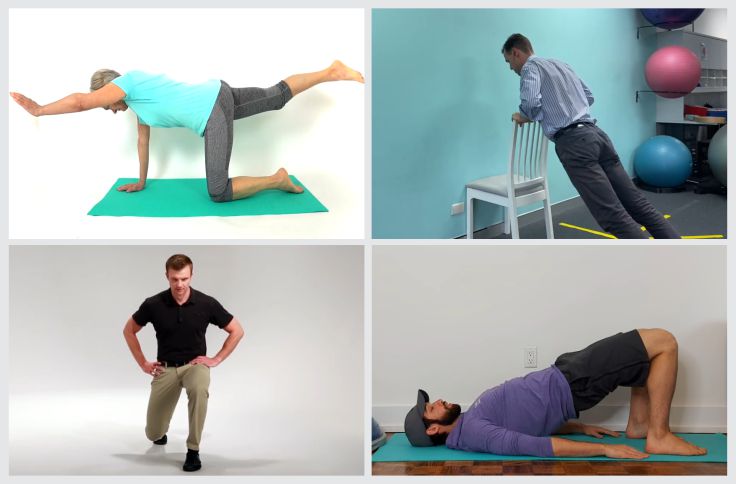 Functional fitness exercises for older men