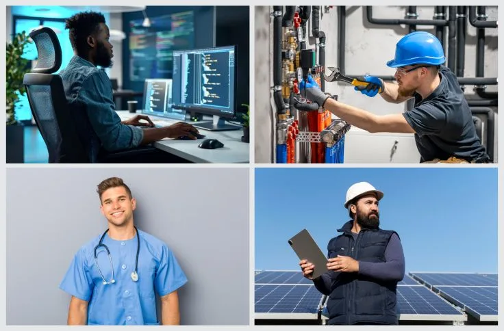 Good careers for men that guarantee financial and job security