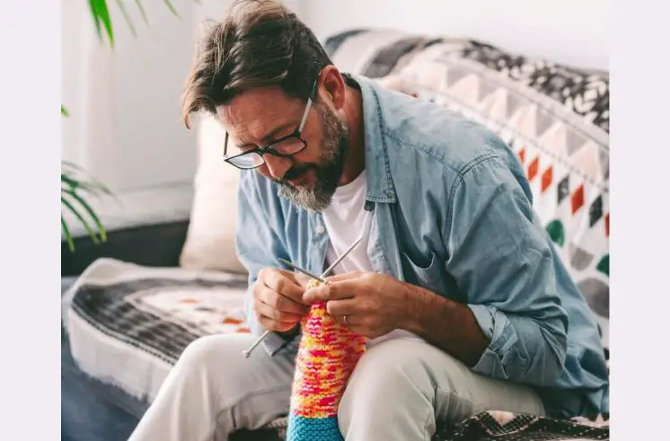 Knitting - hobbies men don't have interest for