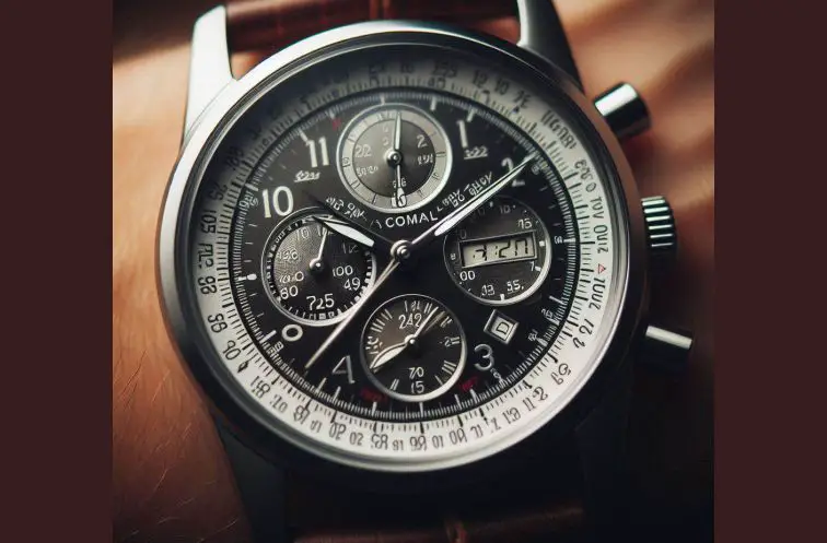 Advanced watch complications on the dial