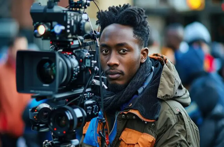 A man in film-making