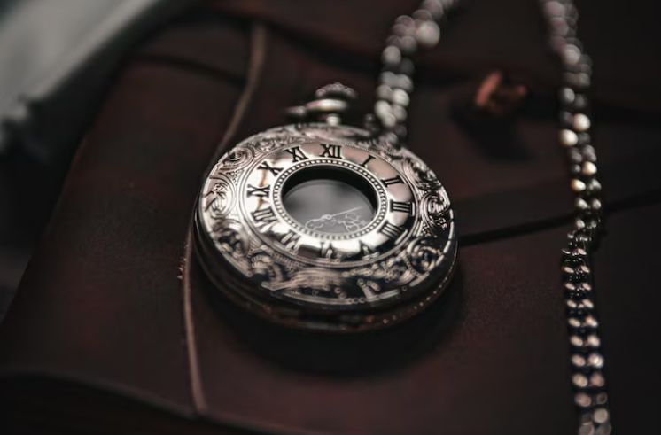 A typical Half Hunter Pocket Watch