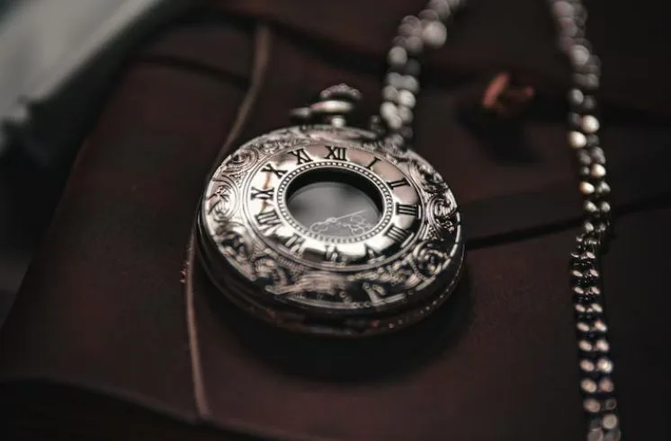 A typical Half Hunter Pocket Watch