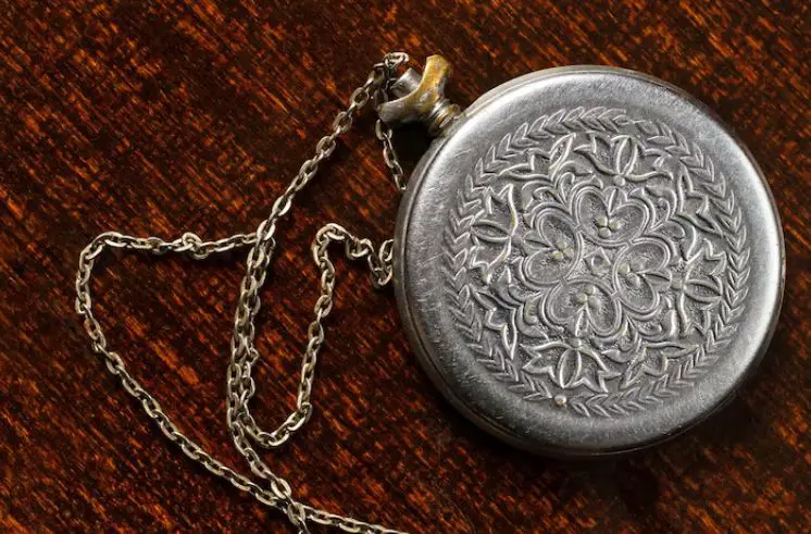 A typical Hunter case pocket watch
