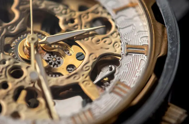 Pocket watch mechanism and movement