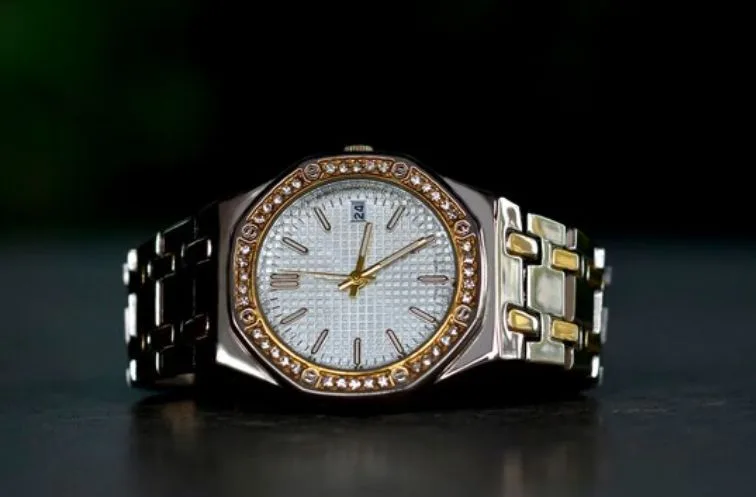 A typical quartz watch