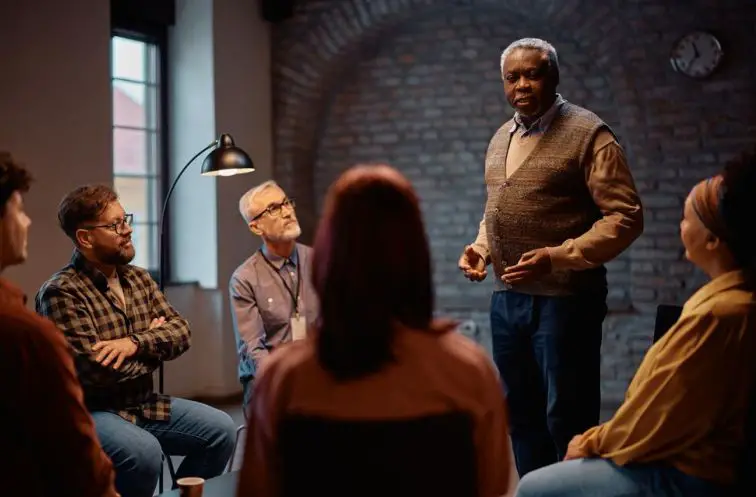 Story-telling as a hobby for men