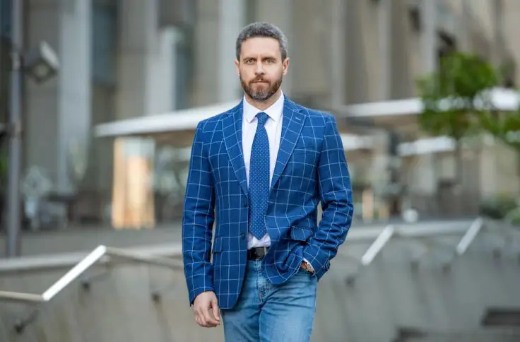 Men's blazers by details