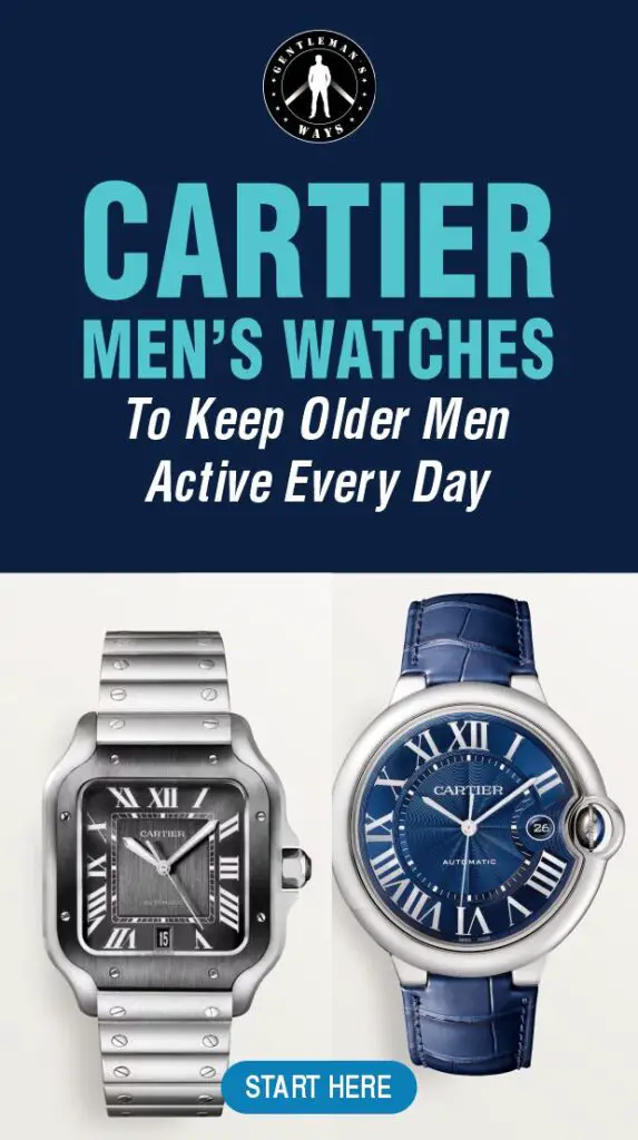Cartier timepieces for men