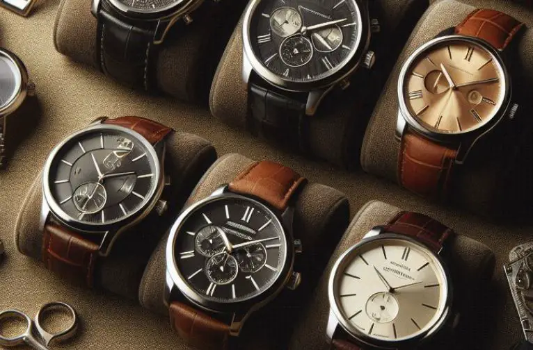 Different types of men's dress watch