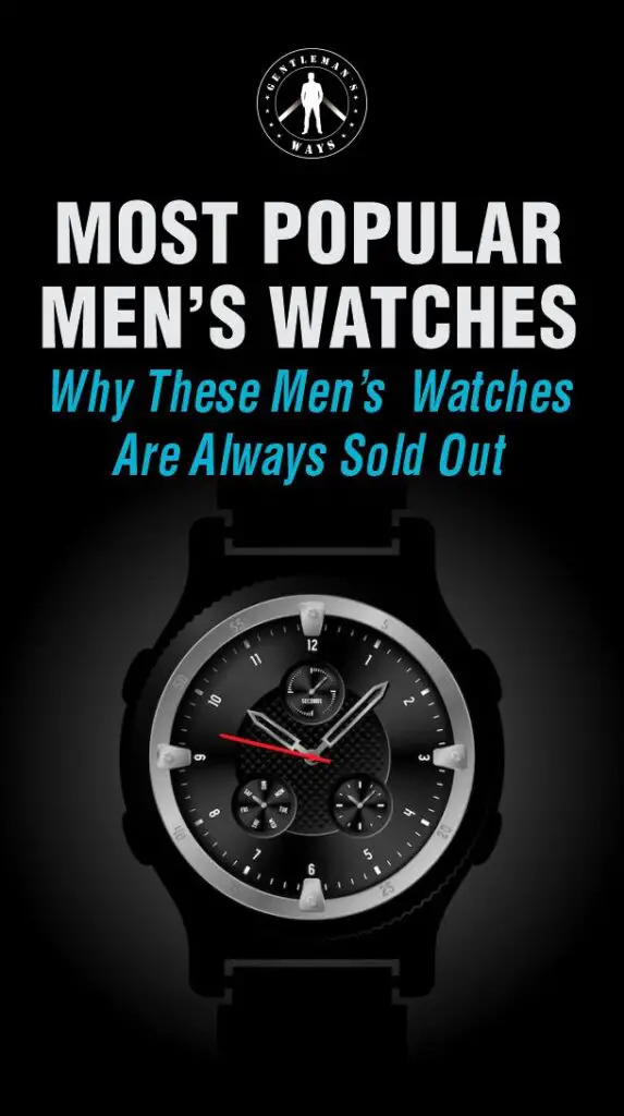 Men's popular icon watches