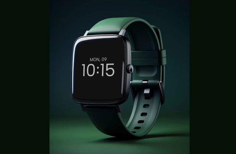 Smart watches for men = an army green type
