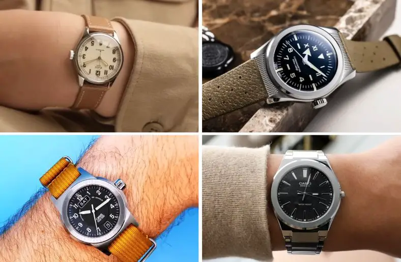 Popular men's casual watches