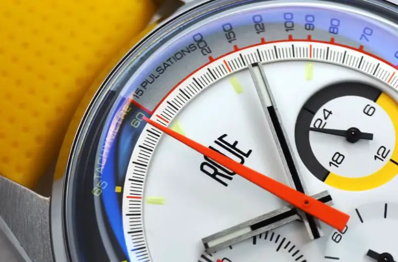 Top chronograph features