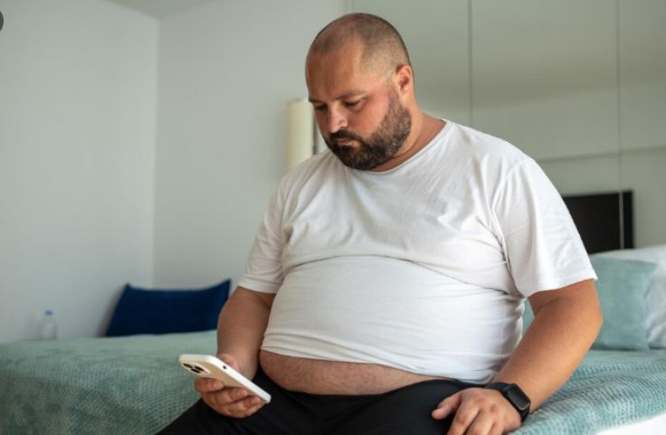 An obese man with low testosterone