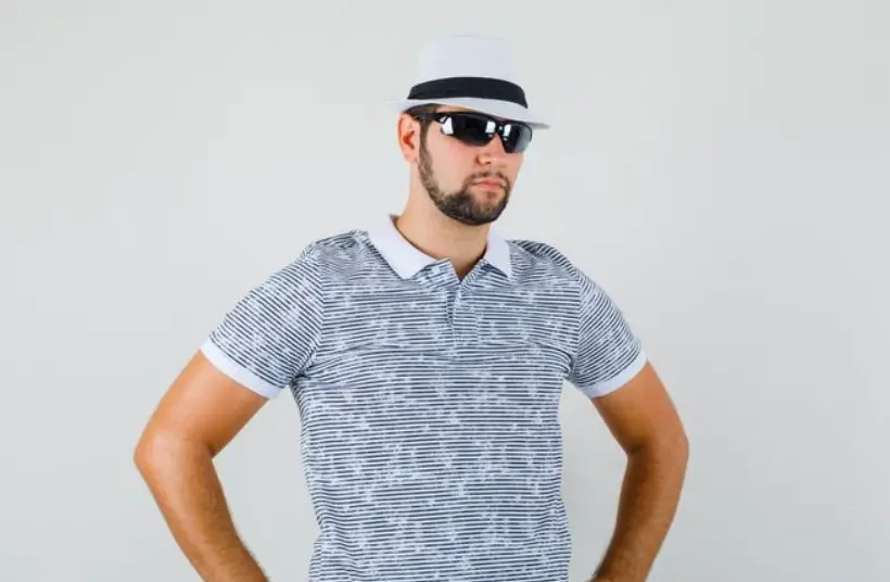 Men's polo shirt for summer
