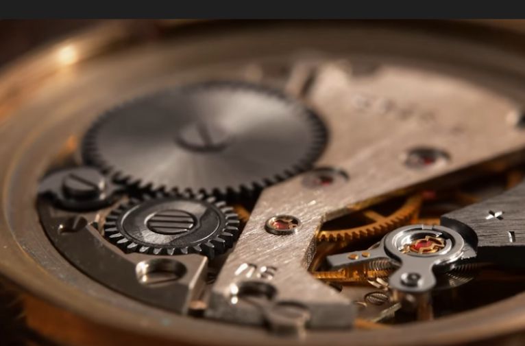 The fine details of a genuine watch