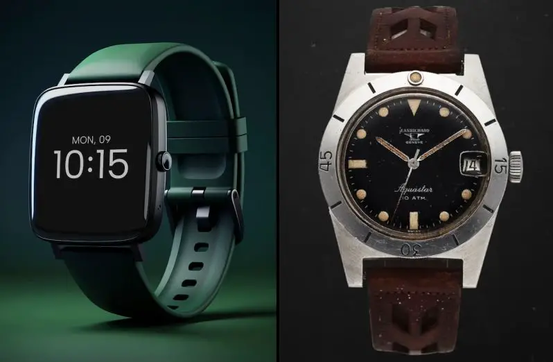 How smartwatches differ from traditional watches