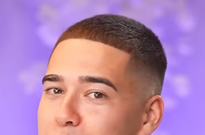 Buzz cut haircut for men