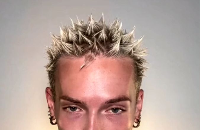 Short Spiky Hairstyle for men