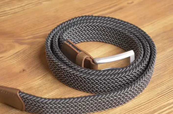 A braided belt