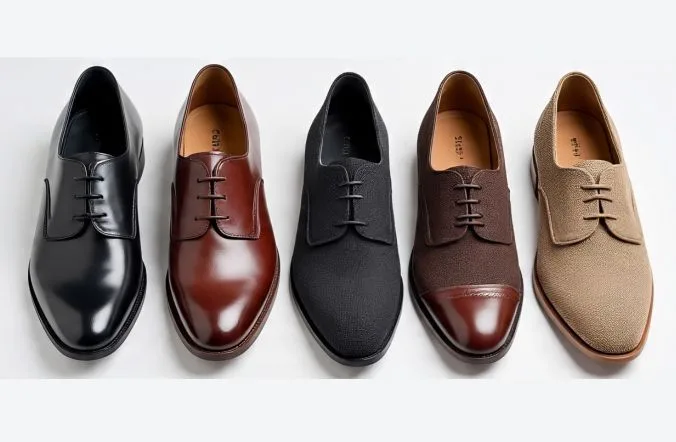 Different Men's dress shoe style