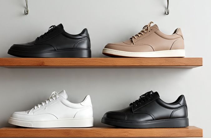 Men's shoe color coordination