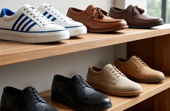Different types of Men's Casual Shoes